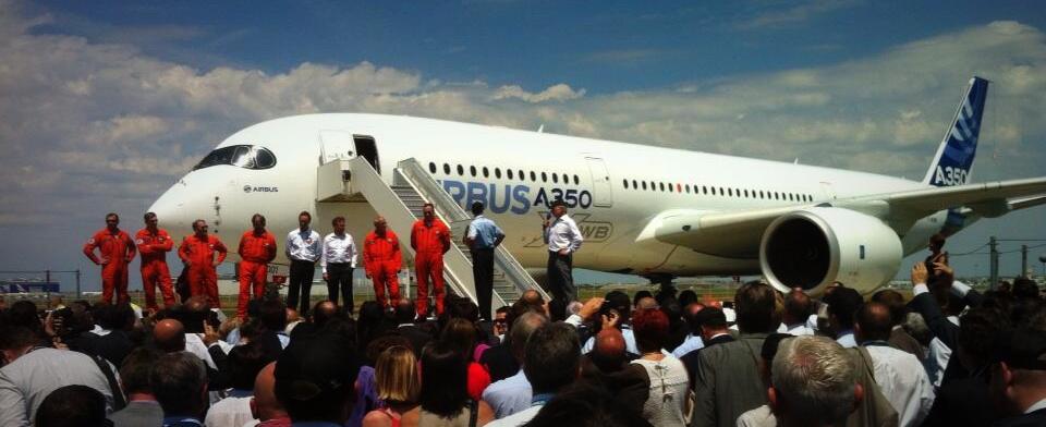 A350 XWB First Flight Reception