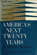 'America's Next Twenty Years', Book by Peter Drucker