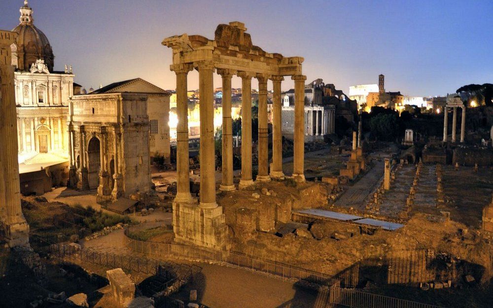 Archaeologist Rome Romantic Rome by Night