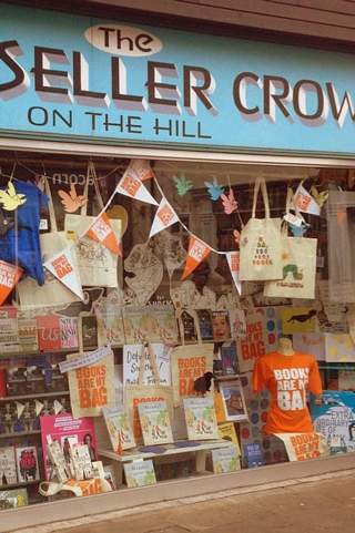 Bookseller Crow on the Hill Crystal Palace: Independent bookshop offering literature and gifts
