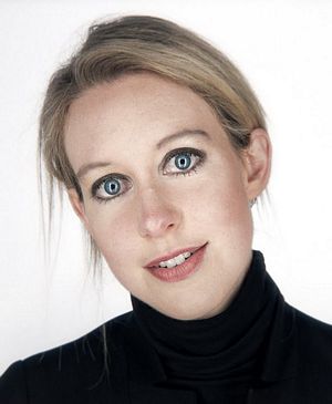 Elizabeth Holmes, CEO of Theranos