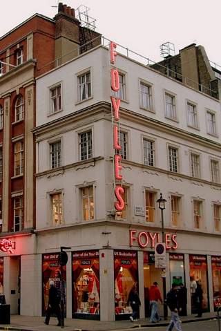 Foyles---Charing Cross Road: Iconic bookstore with diverse genres
