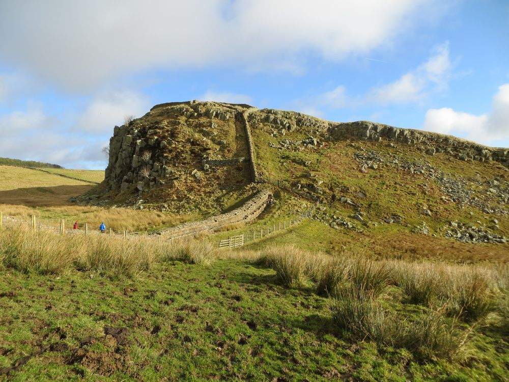 Hadrian's Wall - Ruined Forts, Vallum and Noman's Land