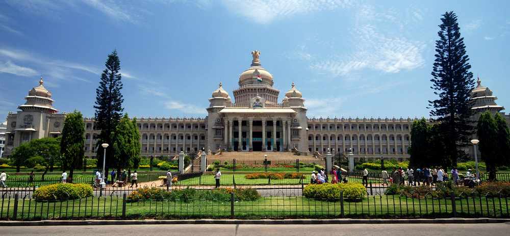 Heritage Structure of Vidhana Soudha, Bangalore