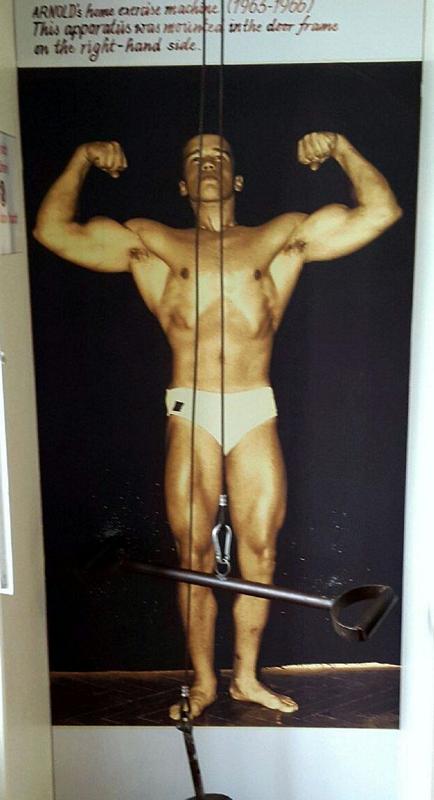 Home Exercise Machine of Arnold Schwarzenegger at Geburtshaus Museum
