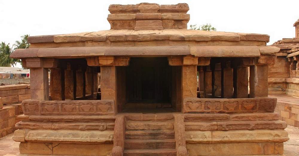 Mandapa of Temple Architecture of Gaudara Gudi, Aihole