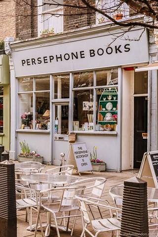 Persephone Books Bloomsbury: Publisher and bookshop focusing on mid-20th-century literature