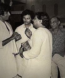 The Shiv-Hari Duo with Amitabh Bachchan and Yash Chopra