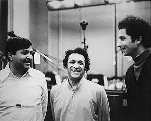 Shivkumar Sharma and Hariprasad Chaurasia with Ravi Shankar