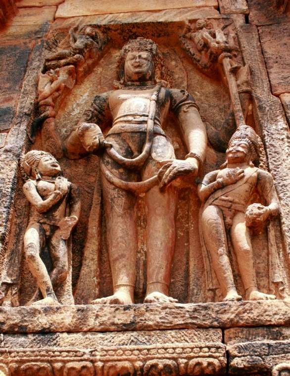 Shiva Relief at Malegitti Shivalaya of Badami