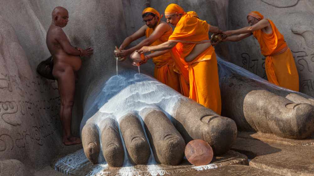 Shravanabelagola is a sacred religious centre in Jainism