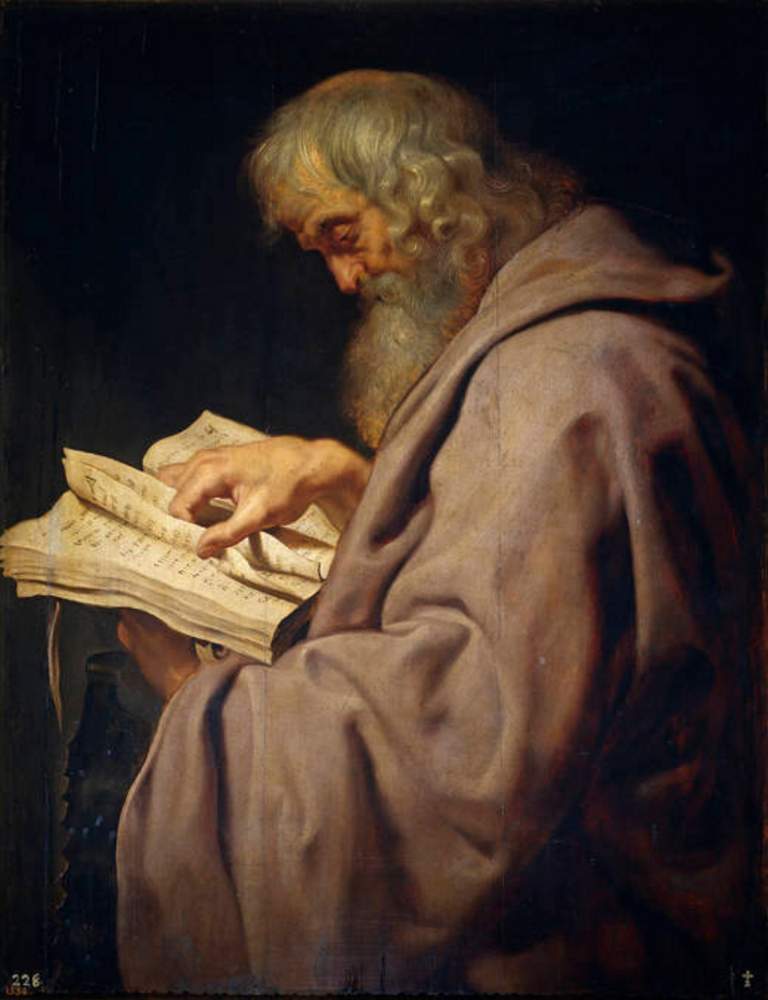 St. Simon from Rubens Twelve Apostles series