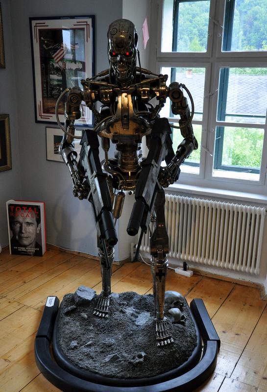 Terminator Machine at Arnold Schwarzenegger Geburtshaus Museum
