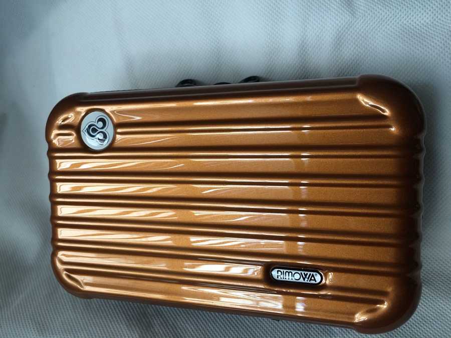 Rimowa Amenity Kits from Thai Airways's Royal First Class - Amber Color