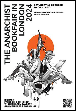 The Anarchist Bookfair in London 2024