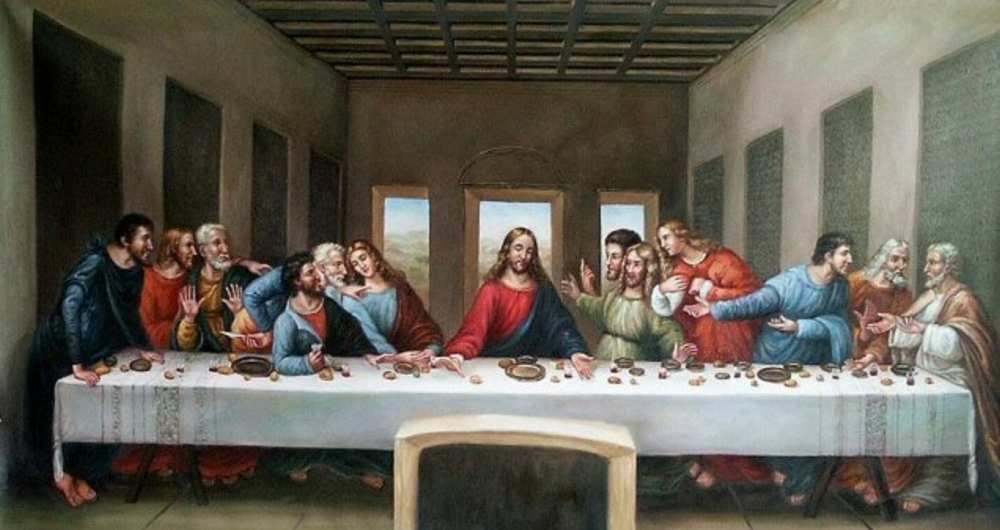 The Twelve Apostles in Leonardo da Vinci's The Last Supper