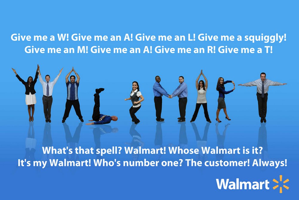 The Walmart Cheer