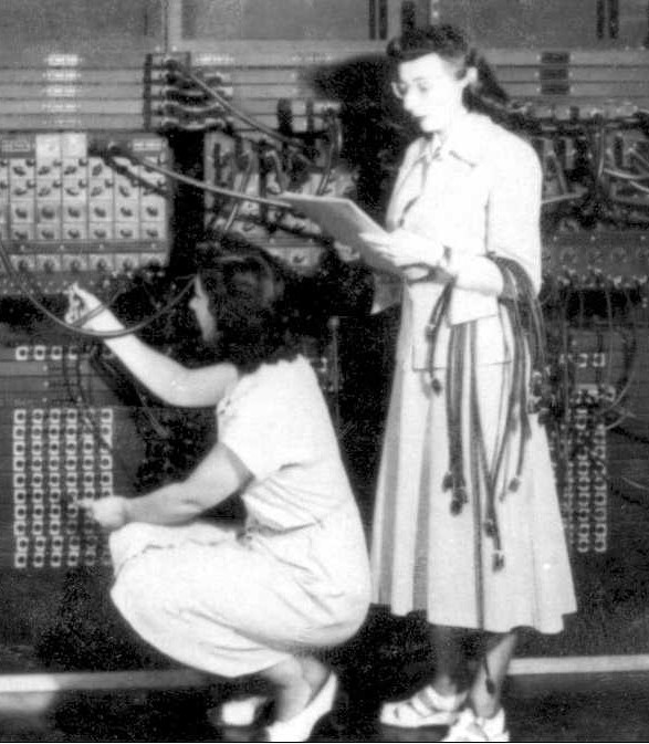 Computer programmers on the ENIAC (the first computer) were all women
